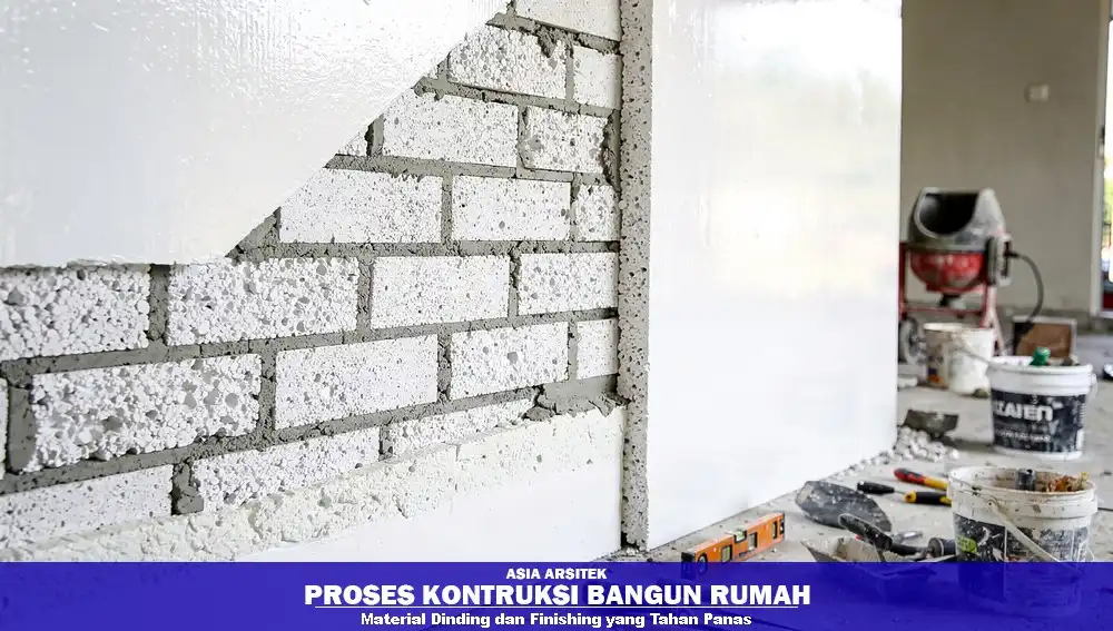 material dinding renovasi iklim panas