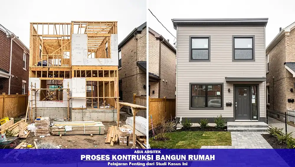 Pelajaran bangun rumah 2 lantai di lahan terbatas