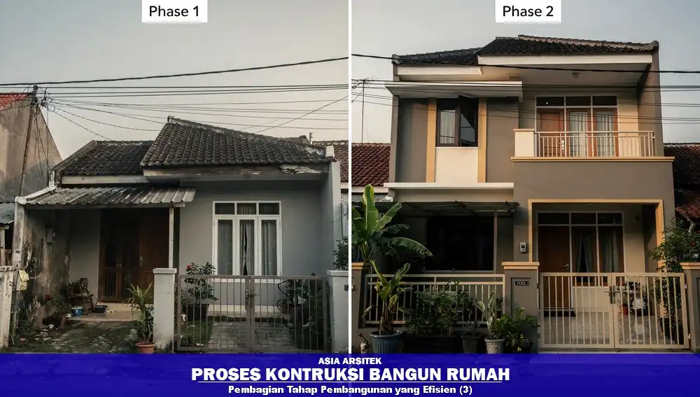 tahap pembangunan rumah tumbuh