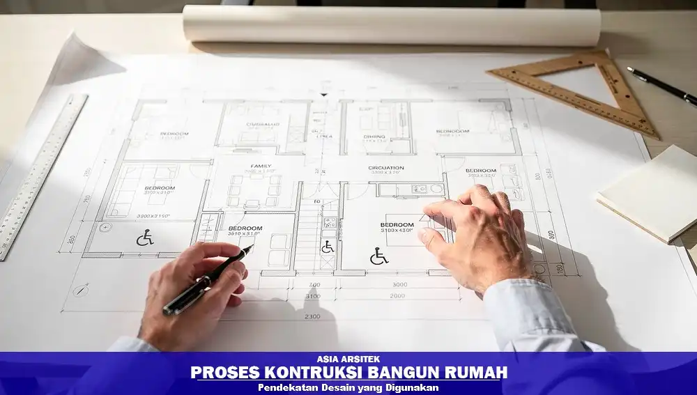 desain rumah pensiun satu lantai