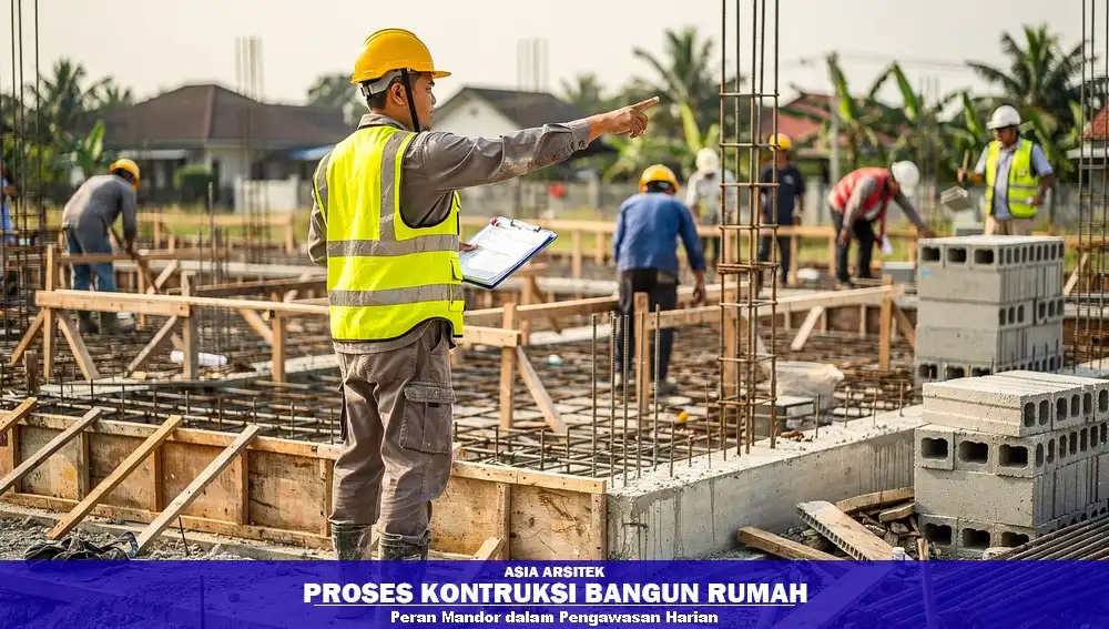 peran mandor dalam tim arsitek kontraktor