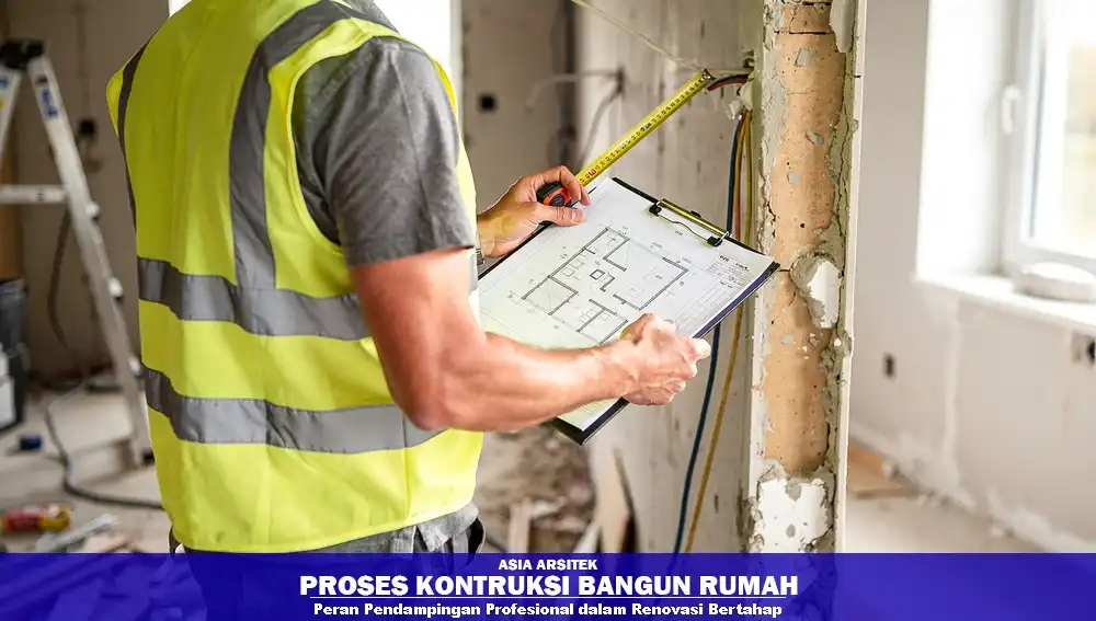 Pendampingan profesional renovasi bertahap rumah KPR