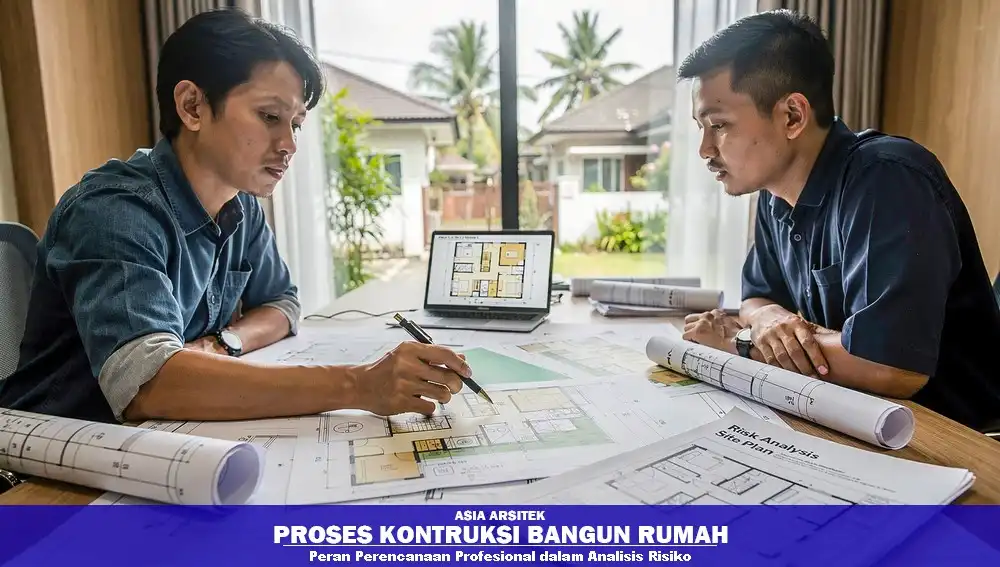Analisis risiko proyek rumah profesional