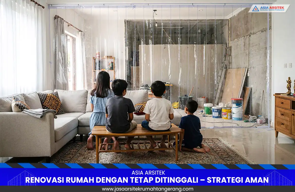 renovasi tetap ditinggali