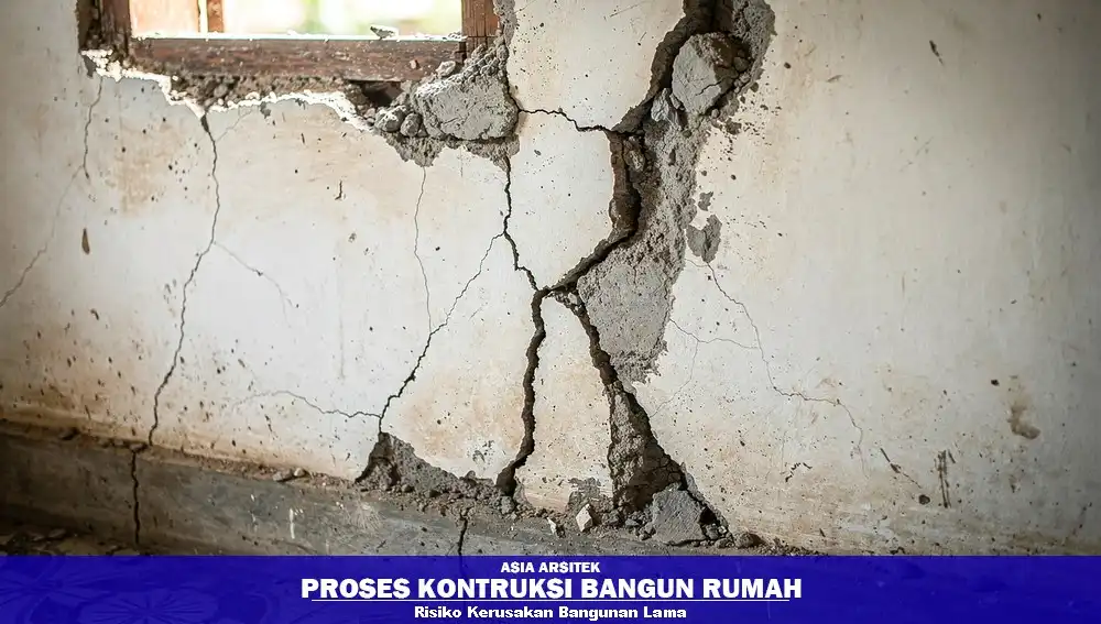 salah perhitungan struktur pada bangunan lama