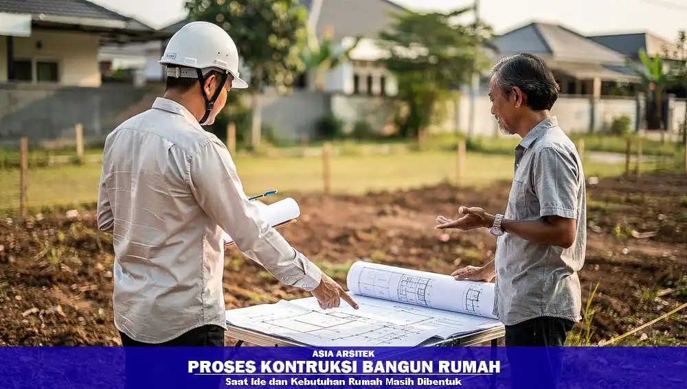 Konsultasi awal kontraktor rumah Tangerang