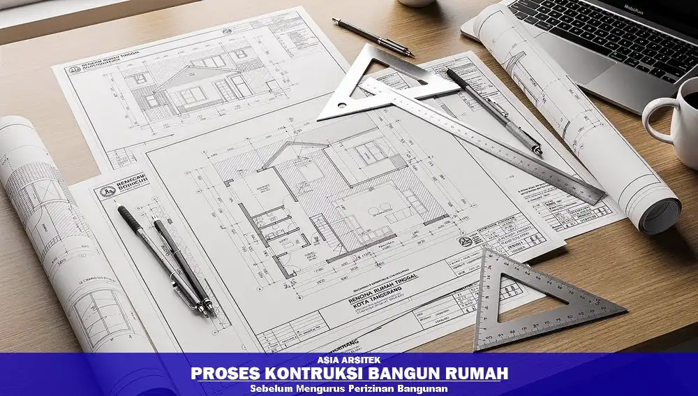 Perizinan bangunan rumah Tangerang