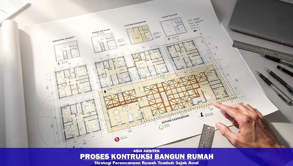 perencanaan struktur rumah tumbuh terencana