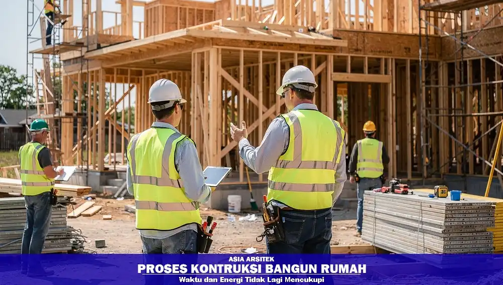 Pengelolaan proyek rumah oleh kontraktor
