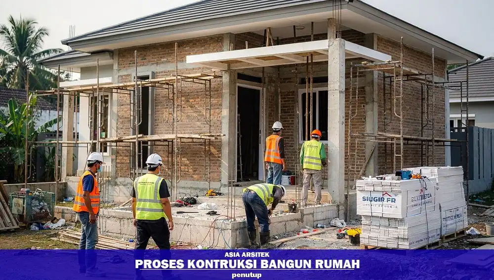 Proyek rumah terencana dan profesional