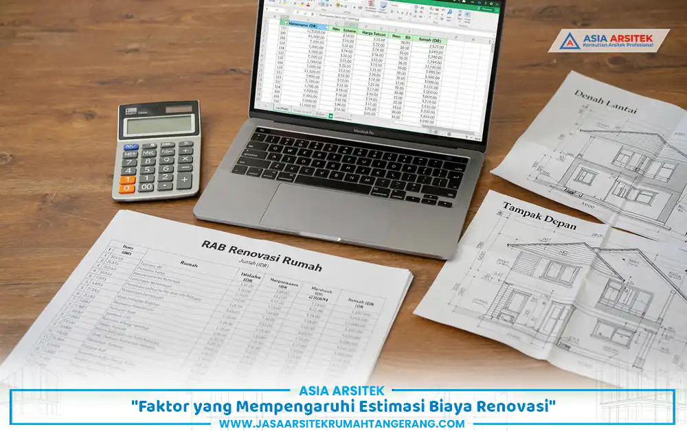 Penyusunan RAB renovasi bertahap Tangerang