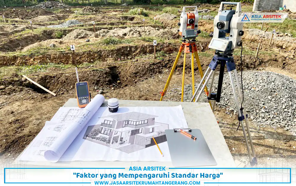 faktor luas dan struktur memengaruhi standar harga bangun rumah Tangerang 2026