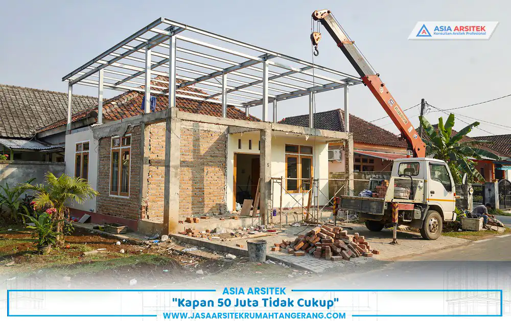 Kondisi proyek di luar cakupan RAB renovasi 50 juta