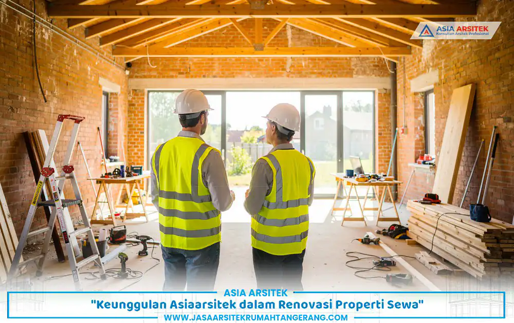 tim profesional menangani renovasi rumah disewakan Tangerang secara terpadu