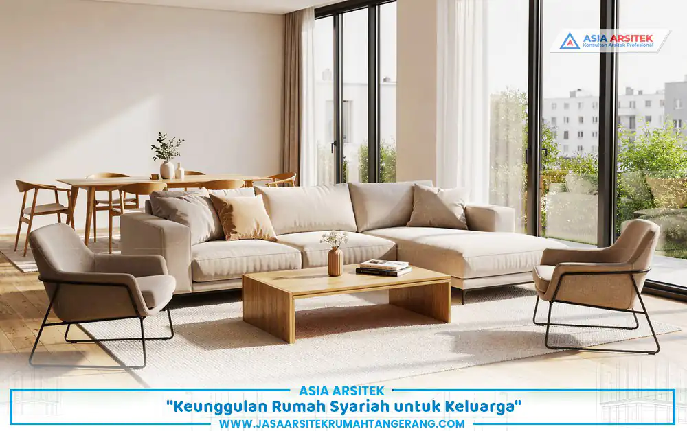 desain fungsional pada bangun rumah syariah Tangerang untuk keluarga