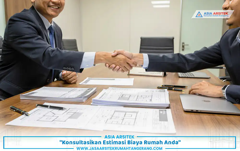 konsultasi awal biaya bangun rumah per m2 Tangerang 2026 bersama arsitek