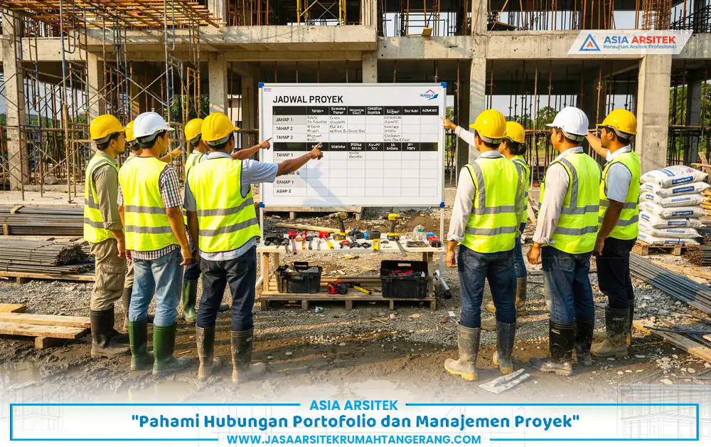 Manajemen proyek profesional dalam verifikasi portofolio kontraktor