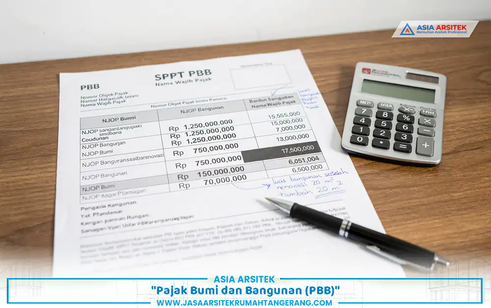 perhitungan PBB dalam konteks pajak bangun rumah Tangerang setelah perubahan bangunan