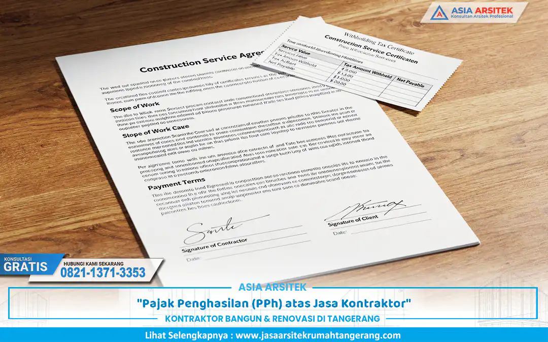perencanaan pajak bangun rumah Tangerang sebelum proyek konstruksi dimulai
