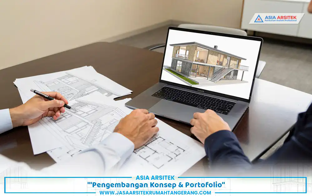 presentasi desain rumah kavling kosong