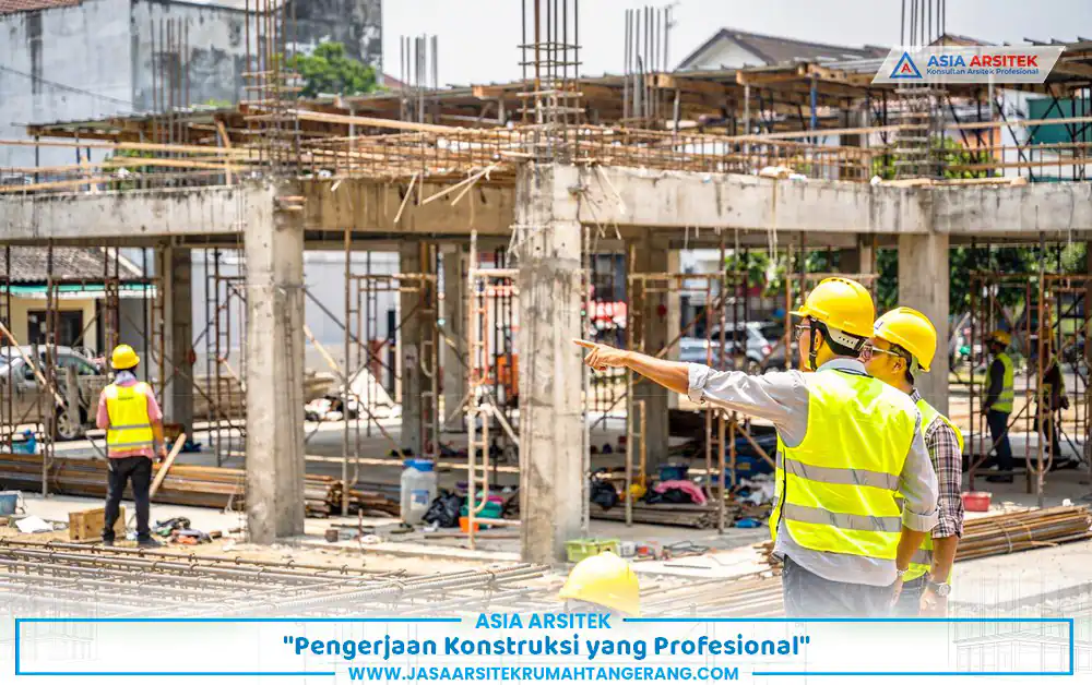 proses konstruksi bangun rumah syariah Tangerang sesuai standar mutu