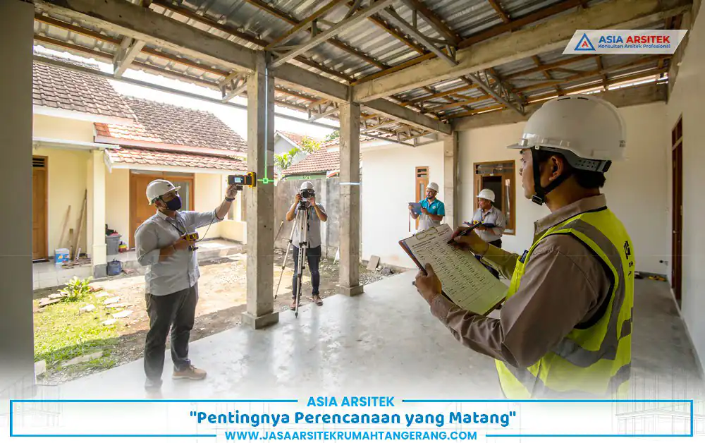 survei teknis untuk perencanaan biaya tambah lantai 2 rumah Tangerang
