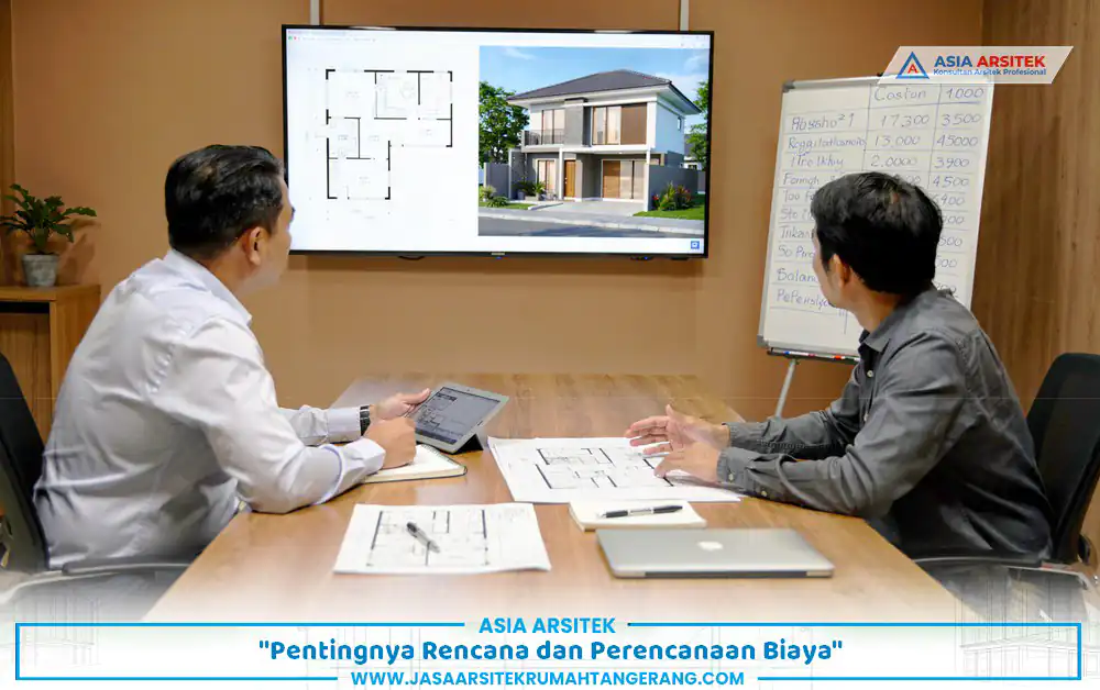 konsultasi perencanaan biaya bangun rumah 100m2 Tangerang bersama arsitek