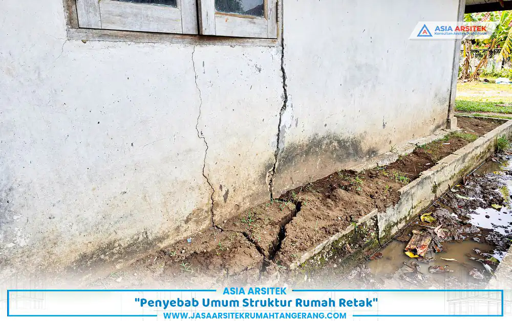 identifikasi penyebab oleh jasa perbaikan struktur rumah retak Tangerang pada pondasi dan dinding