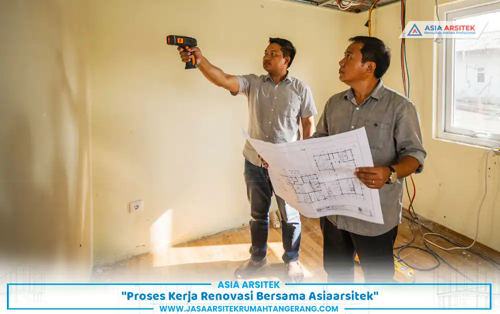 proses teknis biaya renovasi rumah type 36 Tangerang dari survei hingga pelaksanaan