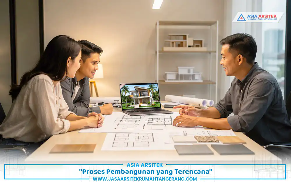 konsultasi awal bangun rumah keluarga muda Tangerang bersama tim arsitek