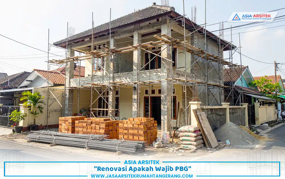 renovasi tambah lantai dalam prosedur PBG rumah tinggal Tangerang