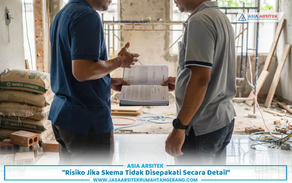 risiko kesalahan skema pembayaran kontraktor