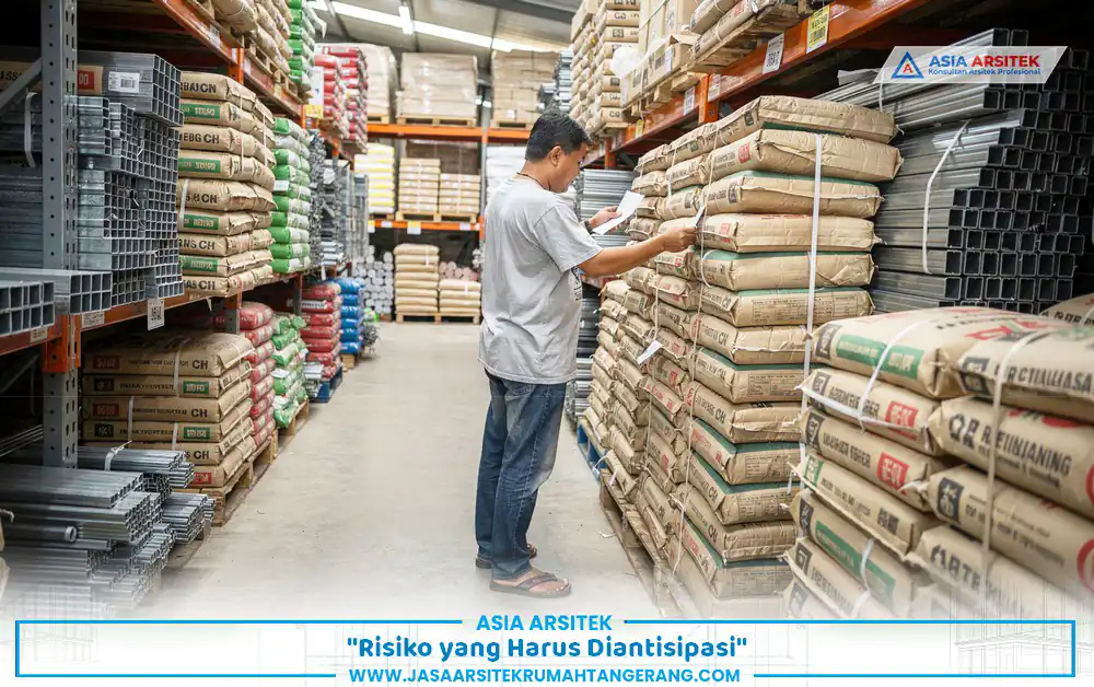 Fluktuasi harga material pada renovasi bertahap Tangerang