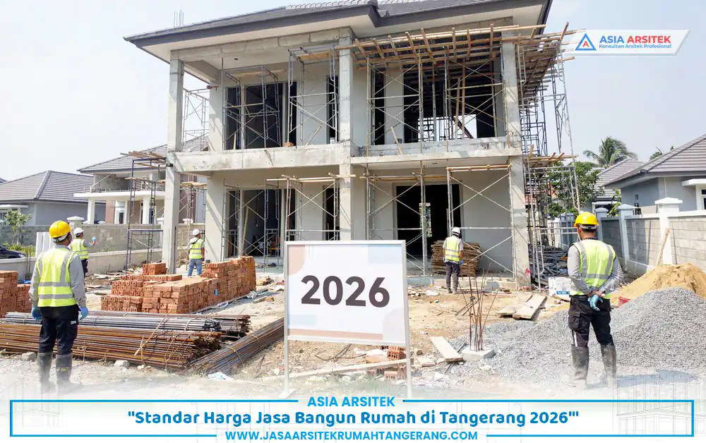 kategori paket sesuai standar harga bangun rumah Tangerang 2026 per meter persegi