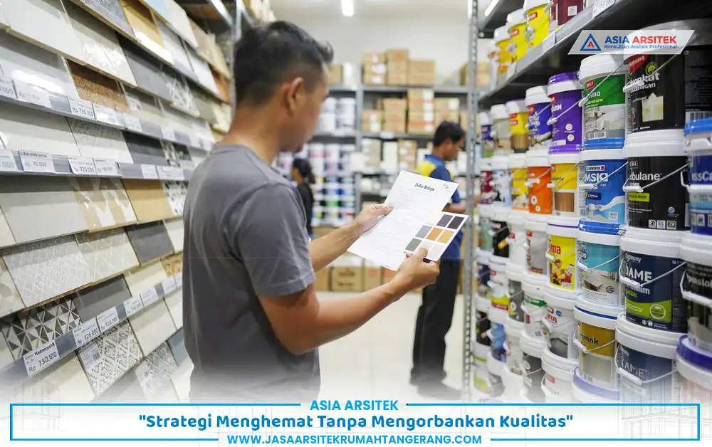 Pemilihan material bijak dalam penyusunan RAB renovasi 50 juta