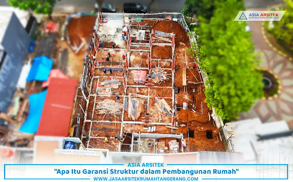 garansi struktur rumah meliputi pondasi kolom balok dan pelat lantai