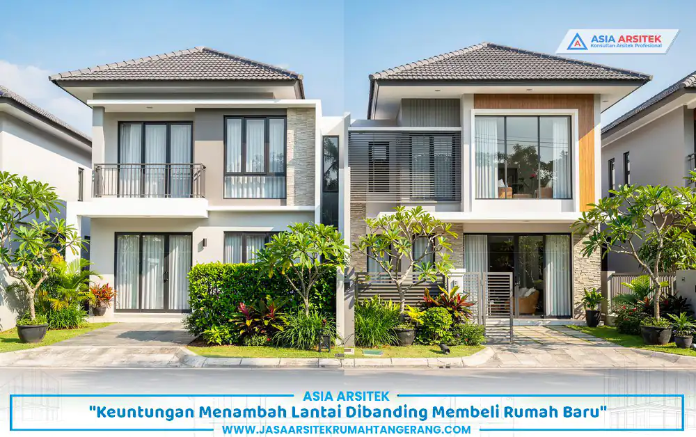 Jasa Renovasi Tambah Lantai Tangerang sebagai solusi dibanding membeli rumah baru