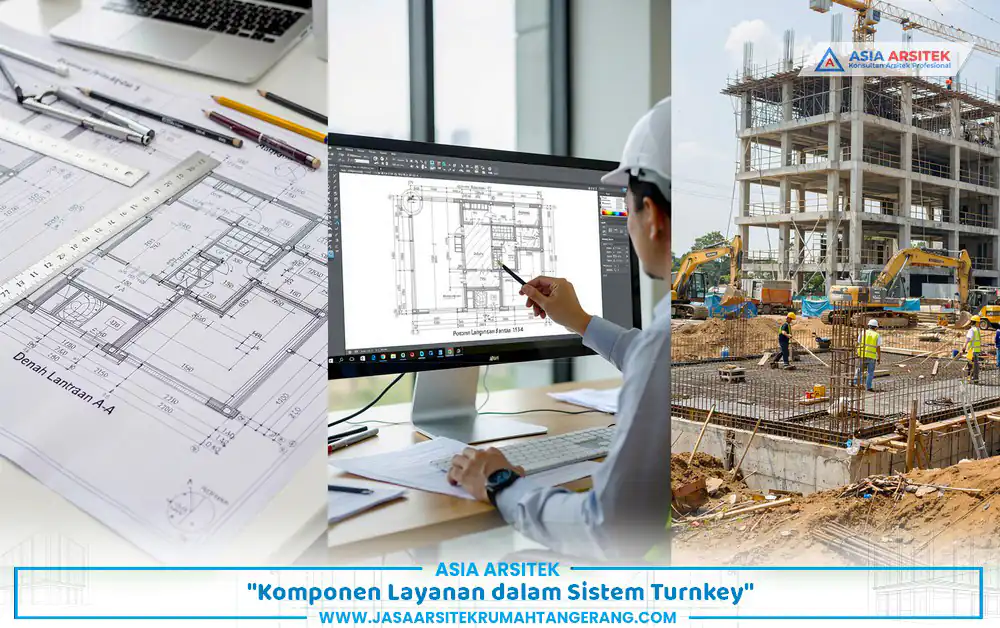 jasa turnkey rumah tangerang mencakup desain gambar kerja dan pembangunan
