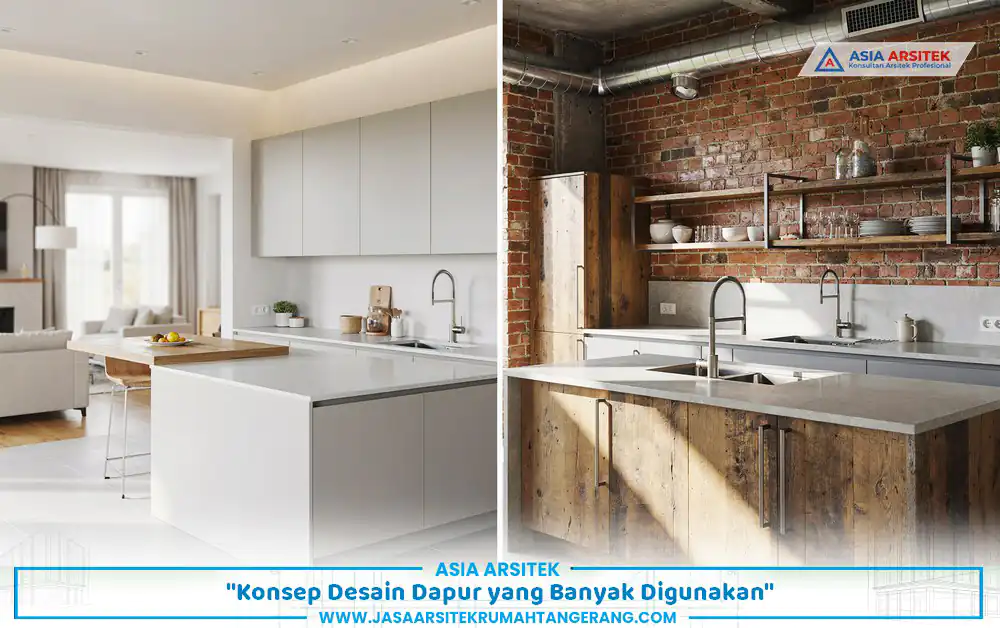 jasa renovasi dapur Tangerang mencakup pekerjaan sipil kitchen set dan instalasi