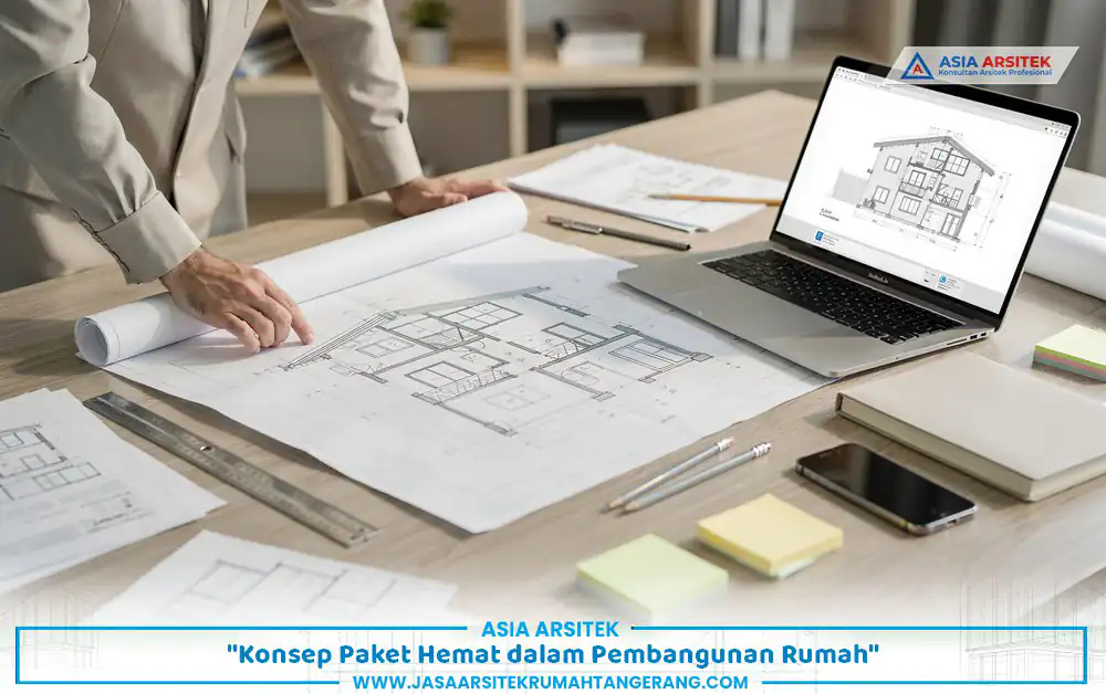 jasa bangun rumah hemat dengan tim profesional menyusun perencanaan terintegrasi