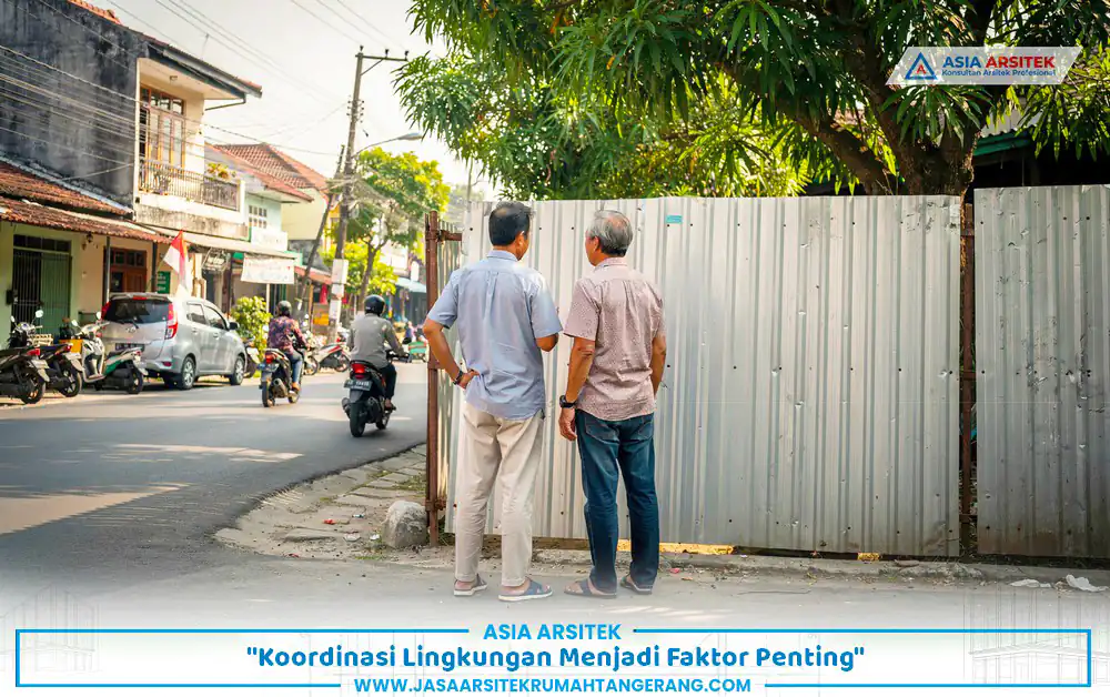 komunikasi dengan tetangga menjadi bagian dari tantangan bangun rumah Tangerang di lingkungan padat