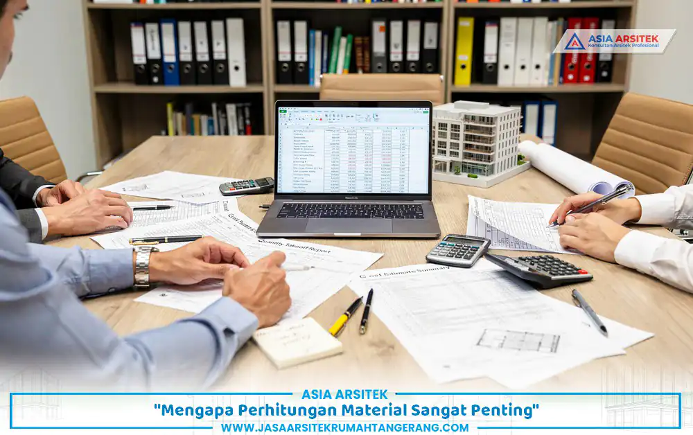 pentingnya cara hitung material dalam perencanaan pembangunan rumah