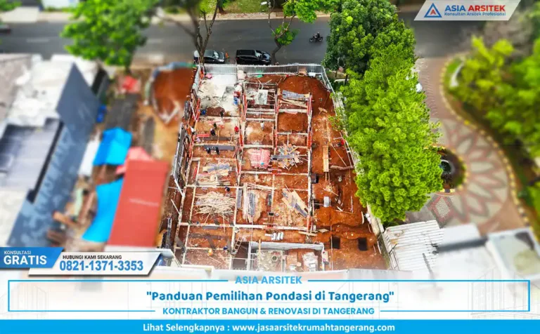 penerapan pondasi tanah lempung pada pembangunan rumah di lahan konstruksi