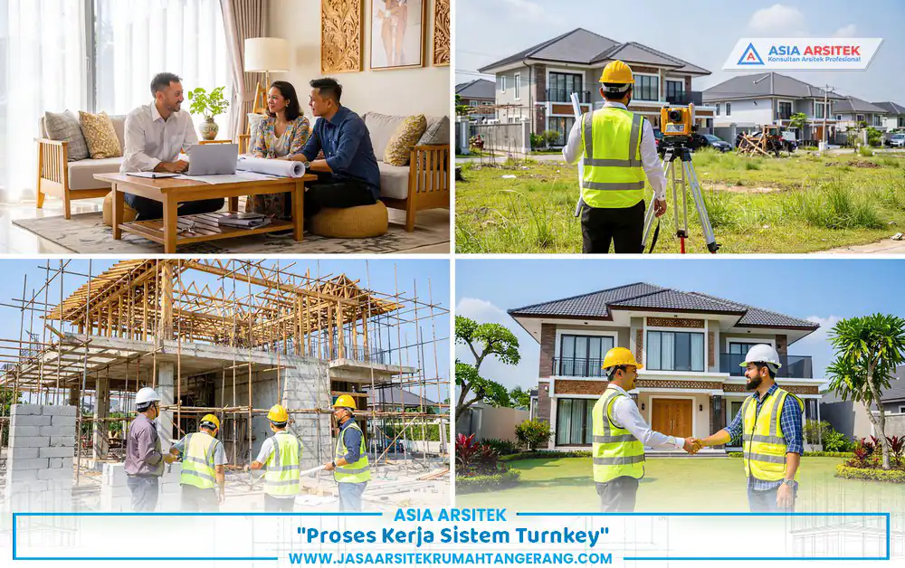 jasa turnkey rumah tangerang dengan proses kerja sistematis dari konsultasi hingga serah terima