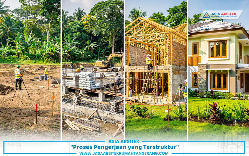 jasa bangun rumah hemat dengan proses pengerjaan terstruktur dari survei hingga finishing
