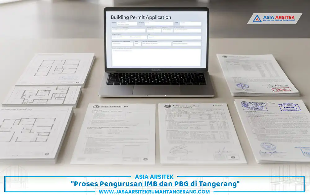 kontraktor rumah IMB Tangerang melalui proses pengurusan izin PBG