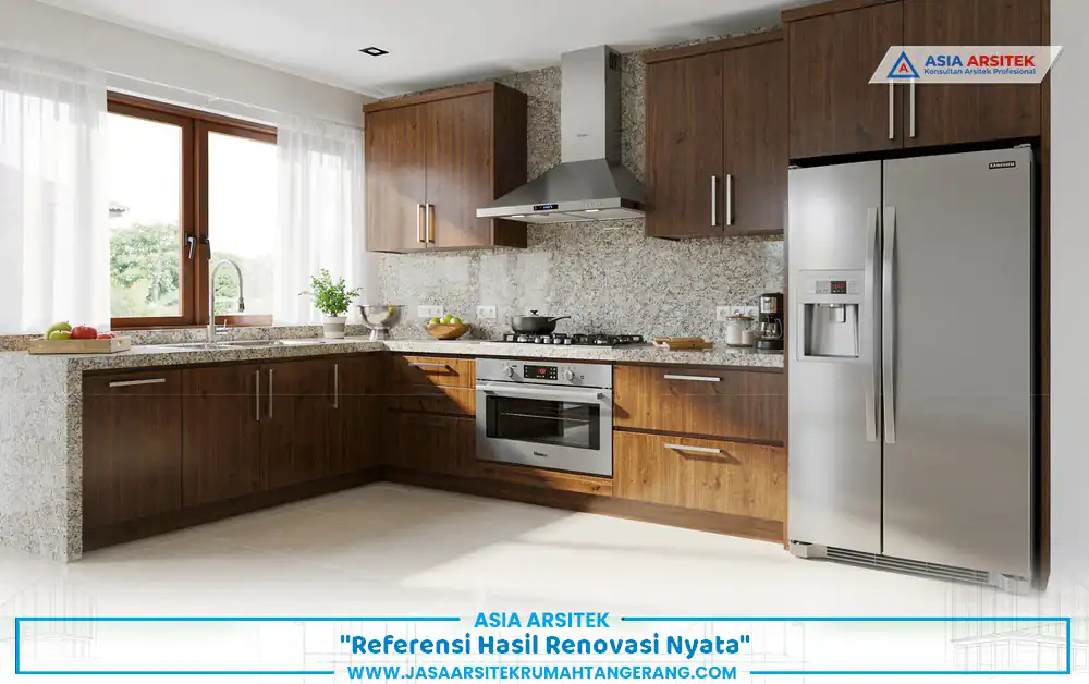jasa renovasi dapur Tangerang dengan hasil dapur modern dan rapi