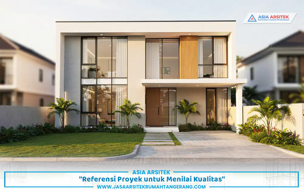 jasa turnkey rumah tangerang dengan hasil rumah modern siap huni