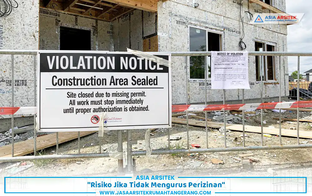 kontraktor rumah IMB Tangerang untuk menghindari risiko bangunan tanpa izin