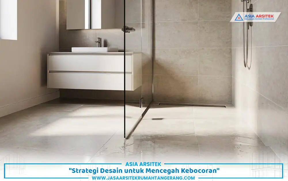 renovasi kamar mandi anti bocor dengan desain pemisahan area basah dan kering